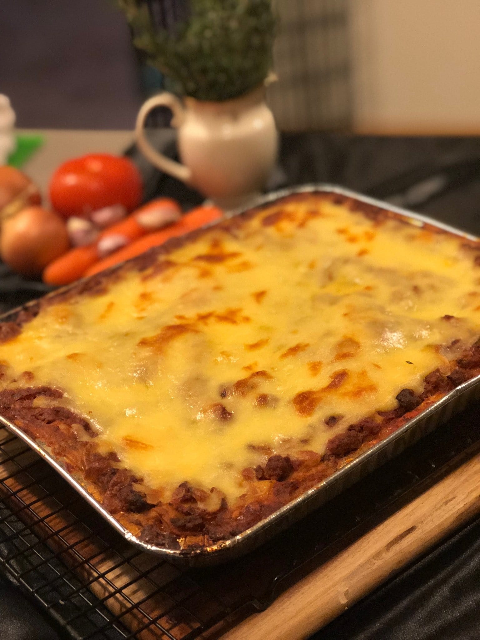 Home cooked lasagne - family size