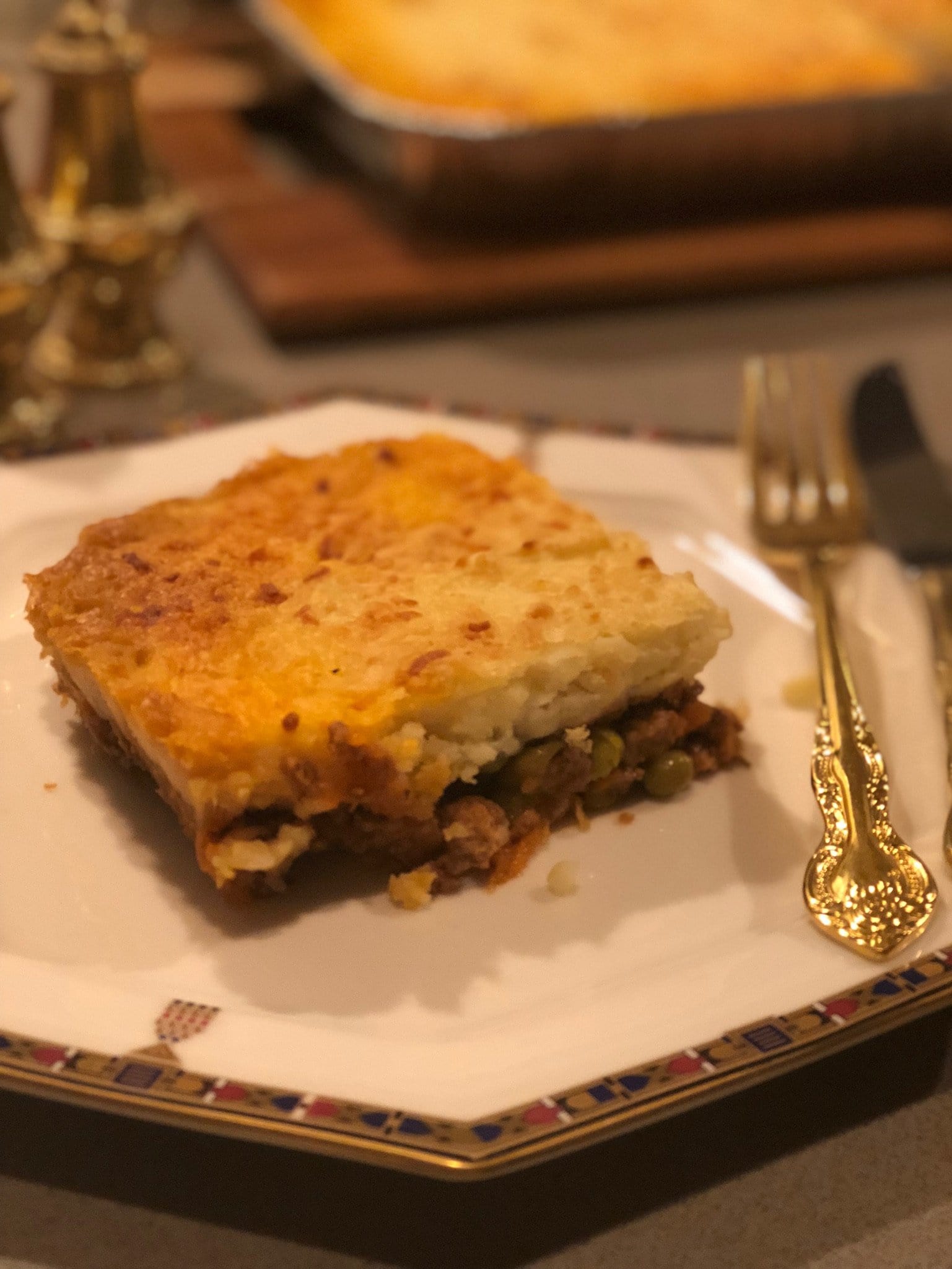 Home cooked Cottage Pie single serve